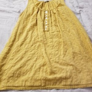 Yellow Cotton Dress/Tunic